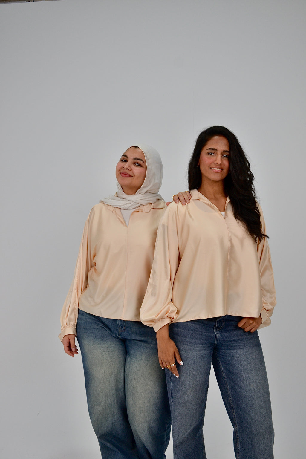 The Not So Basic Satin Blouse