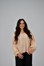 The Not So Basic Satin Blouse